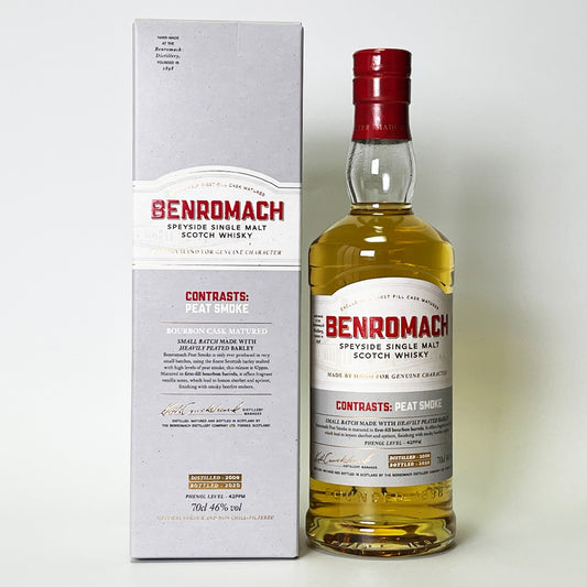 ウィスキー_スペイサイド／BENROMACH CONTRASTS :PEAT SMOKE 2009（ベンロマック ピート・スモーク）【正規輸入品】