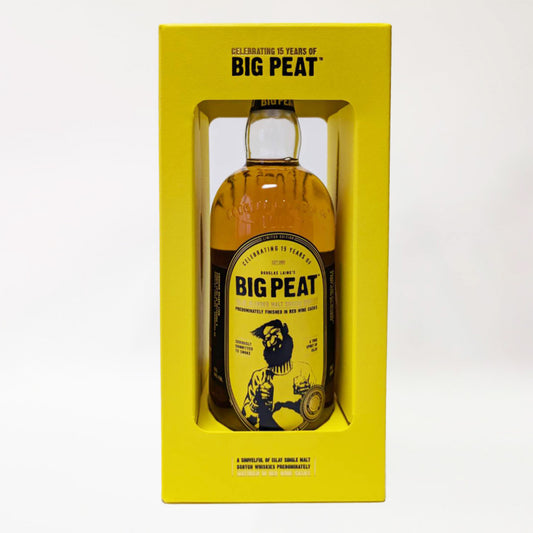 ウィスキー_アイラ／BIG PEAT CELEBRATING 15YEARS（ビッグピート 15周年記念）レッドワイン・フィニッシュ【正規輸入品】