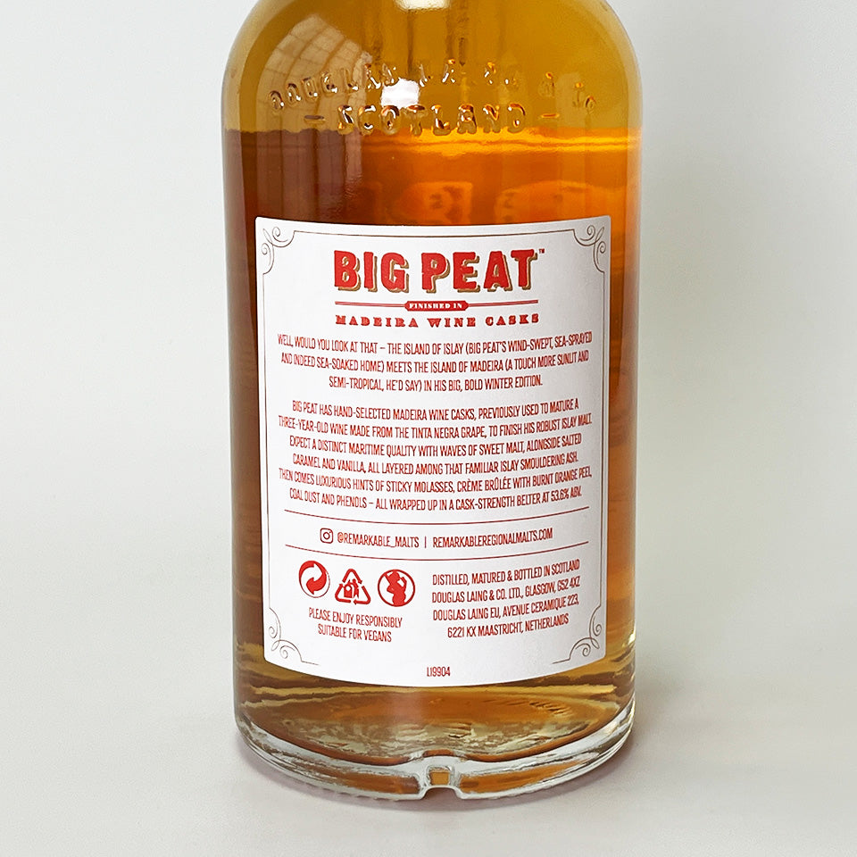ウィスキー_アイラ／BIG PEAT WINTER EDITION MADEIRA CASKS FINISH
