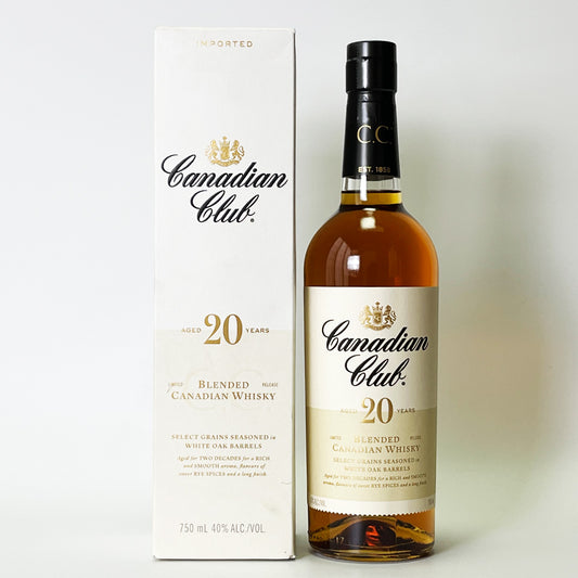 ウィスキー_カナダ／Canadian Club（カナディアン・クラブ） 20年 【正規輸入品】