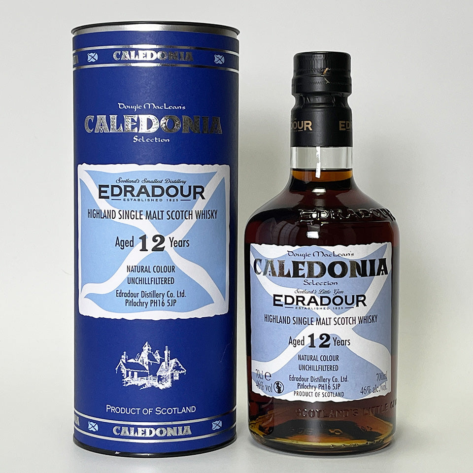 ウィスキー_ハイランド／Dougie Maclean's CALEDONIA Selection EDRADOUR（エドラダワー カレドニア）12年【正規輸入品】