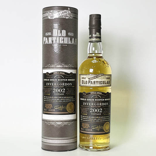 Highland Whisky / OLD PARTICULAR INVERGORDON SINGLE GRAIN (Old Particular Invergordon Single Cask) 2002 (Aged 19 Years) [Official Import]