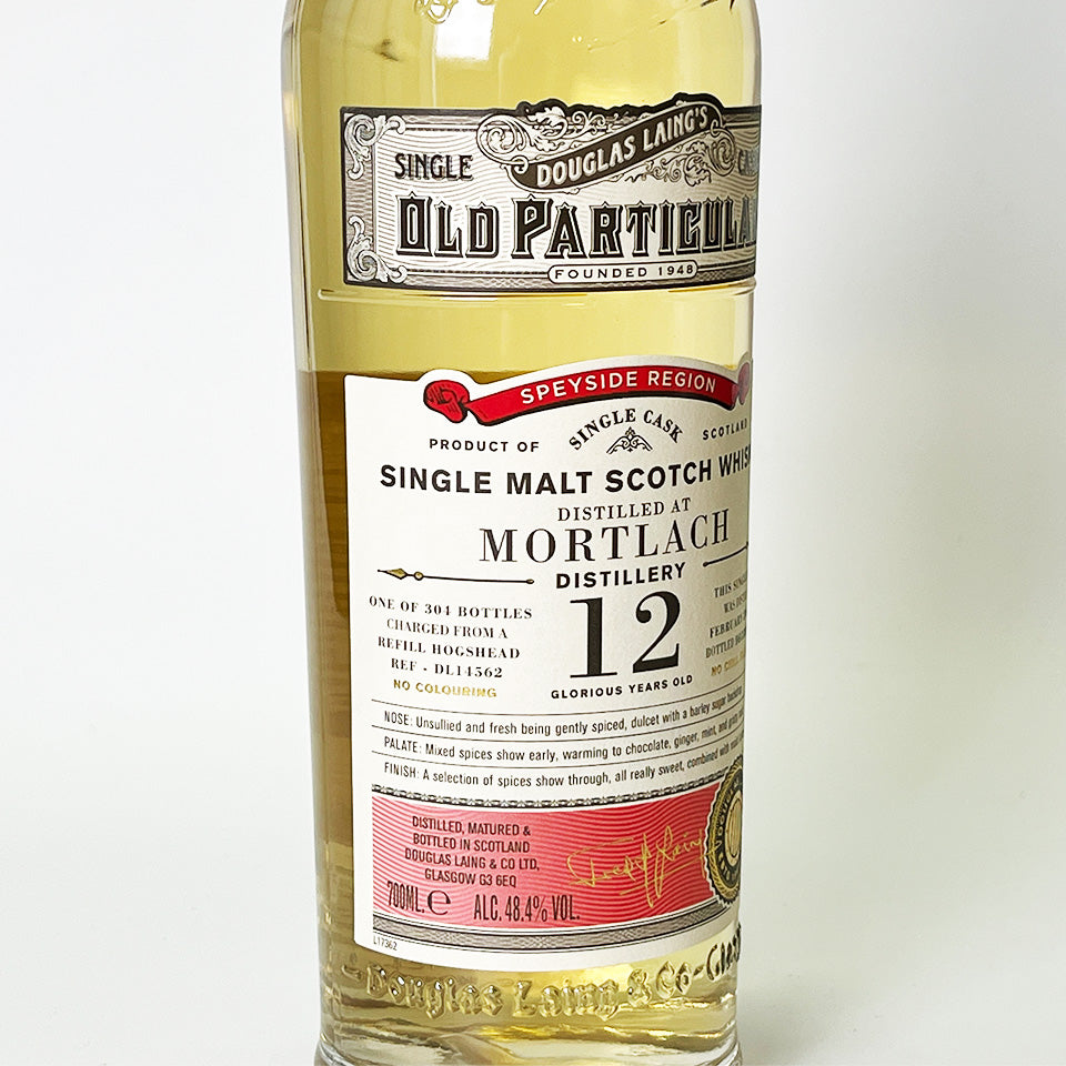 Speyside Whisky / OLD PARTICULAR MORTLACH SINGLE CASK 12 Year Old 2008 [Official Import]