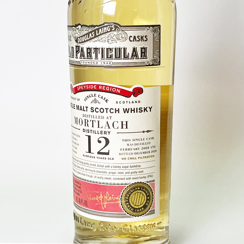 Speyside Whisky / OLD PARTICULAR MORTLACH SINGLE CASK 12 Year Old 2008 [Official Import]
