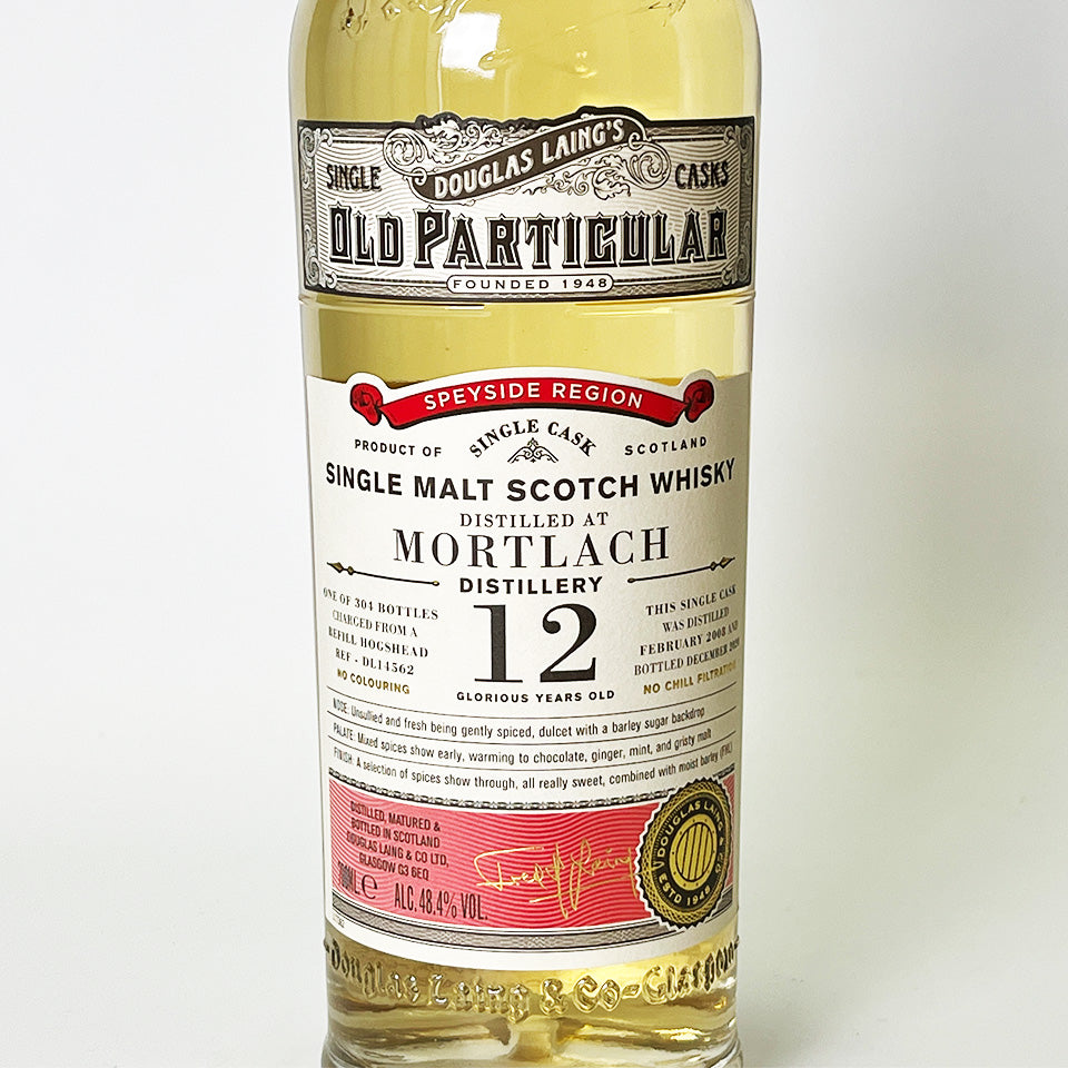 Speyside Whisky / OLD PARTICULAR MORTLACH SINGLE CASK 12 Year Old 2008 [Official Import]