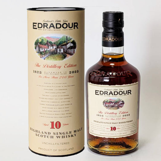 ウィスキー_ハイランド／EDRADOUR  Oloroso Sherry Casks（エドラダワー オロロソ・シェリー樽熟成）創業200周年記念 10年【正規輸入品】