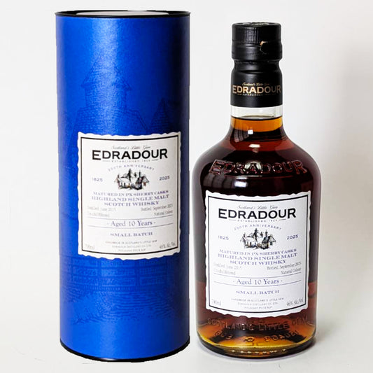 ウィスキー_ハイランド／EDRADOUR  PX Sherry Small Batch（エドラダワー ペドロヒメネス・シェリー樽熟成）創業200周年記念 10年 2015【正規輸入品】