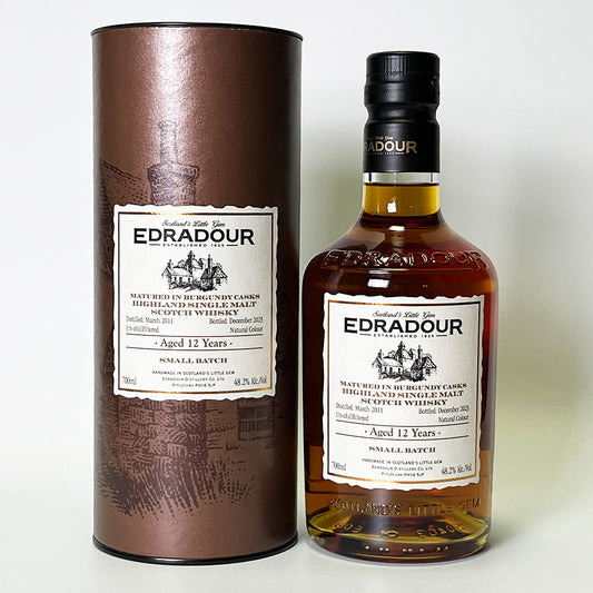 Highland Whisky / Edradour Matured in Burgandy Casks Small Batch (Edradour Red Wine Cask Aged) 12 Years Old 2011 [Official Import]