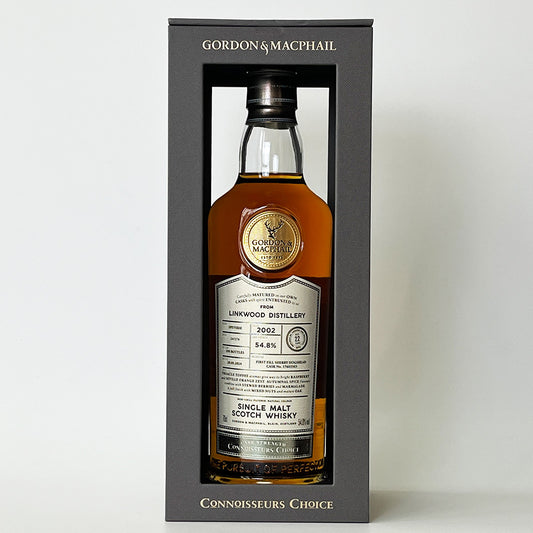 ウィスキー_スペイサイド／GORDON&MACPHAIL LINKWOOD CASK STRENGTH CONNOISSEURS CHOICE（ゴードン＆マクファイル リンクウッド コニサーズ・チョイス カスク・ストレングス）22年 2002【正規輸入品】