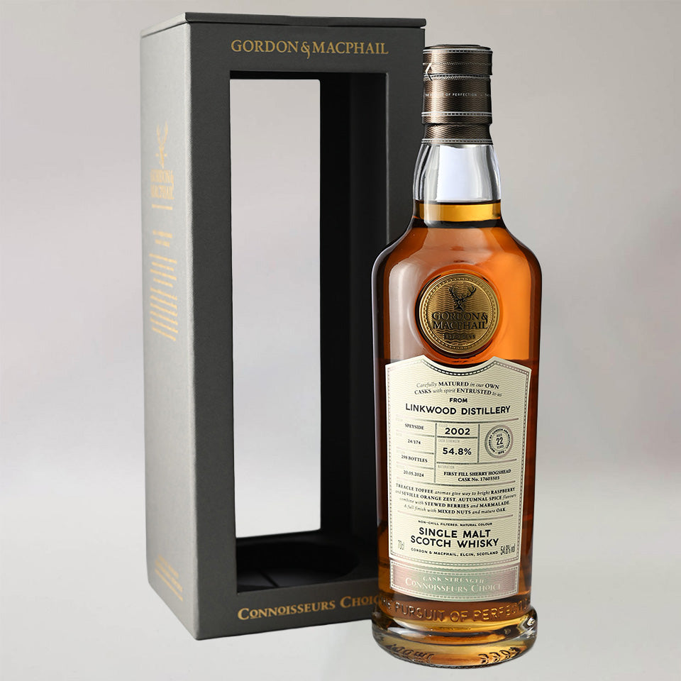 ウィスキー_スペイサイド／GORDON&MACPHAIL LINKWOOD CASK STRENGTH