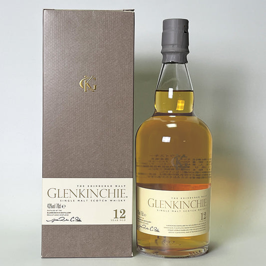 Lowland/GLENKINCHIE 12 Year Old Whisky (Official Import)