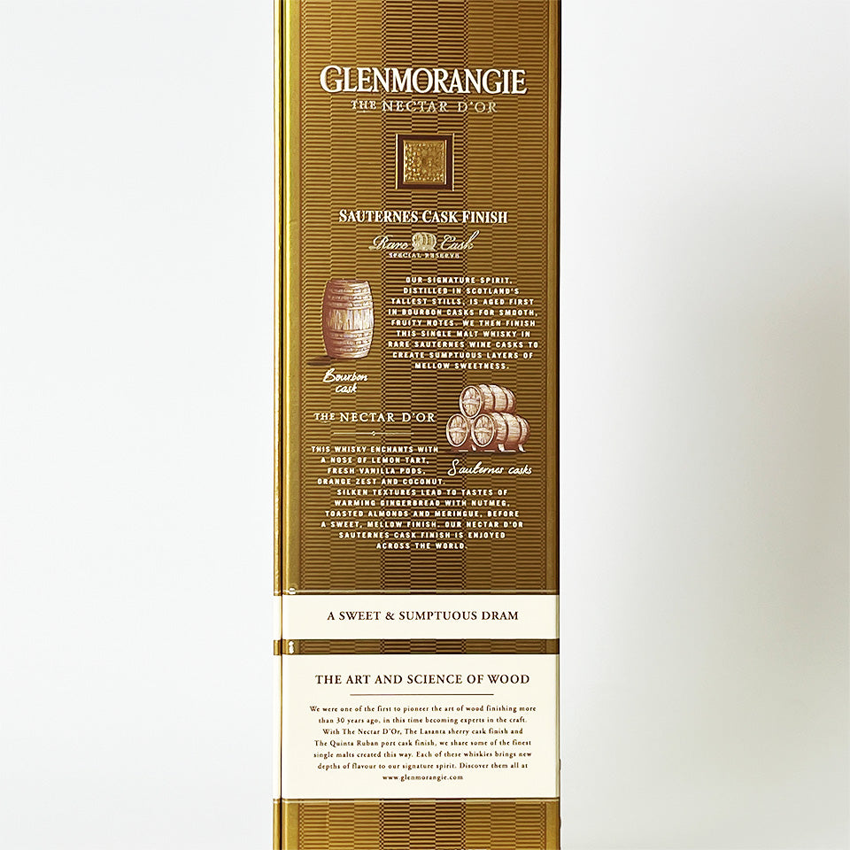 ウィスキー_ハイランド／GLENMORANGIE THE NECTAR D'OR SAUTERNES CASK FINISH（グレンモーレンジィ ネクター ドール ソーテルヌ・カスク）【正規輸入品】