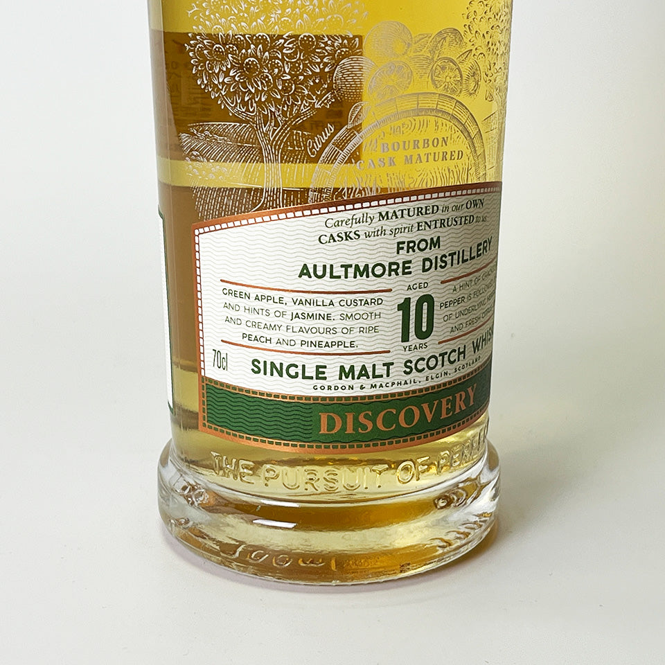 ウィスキー_スペイサイド／GORDON&MACPHAIL AULTMORE DISCOVERY（ゴードン＆マクファイル オルトモア ディスカバリー）10年【正規輸入品】
