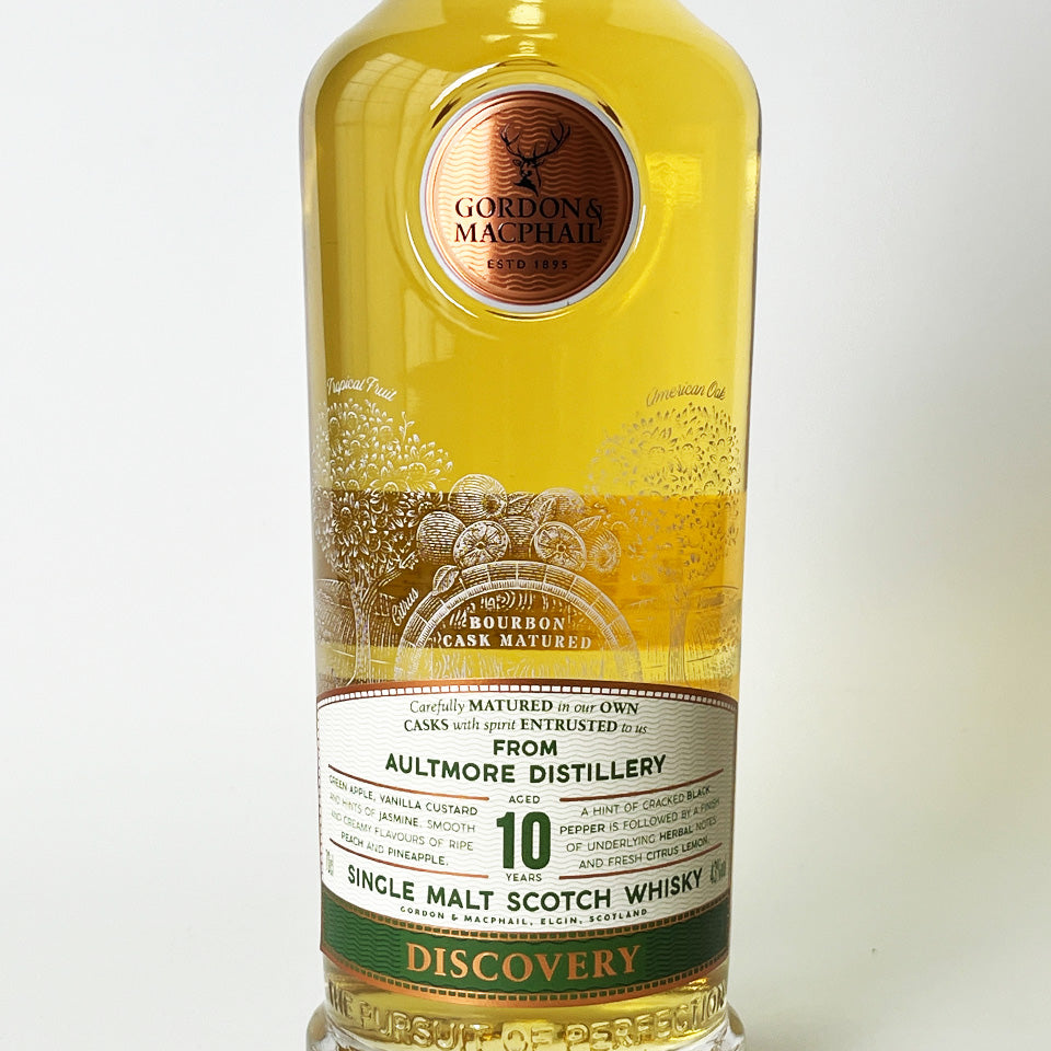 ウィスキー_スペイサイド／GORDON&MACPHAIL AULTMORE DISCOVERY（ゴードン＆マクファイル オルトモア ディスカバリー）10年【正規輸入品】