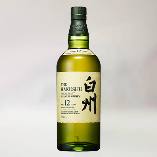 ウィスキー_国産／SUNTORY シングルモルトウイスキー 白州 12年