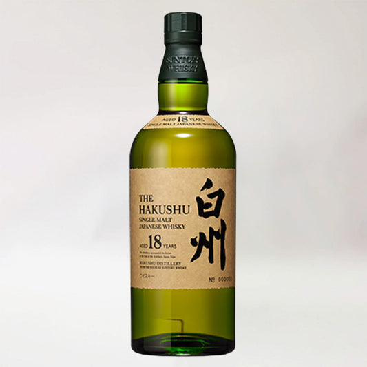 ウィスキー_国産／SUNTORY シングルモルトウイスキー 白州 18年