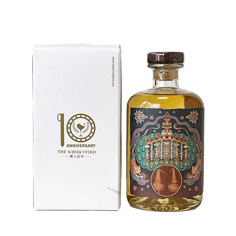 ウィスキー_ハイランド／THE WHISKYFIND 10ANNIVERSARY 飛天猫 （Hiten Neko）Ardnamurchan（ウイスキーファインド ひてんねこ アードナムルッカン）6年 2018【正規輸入品】