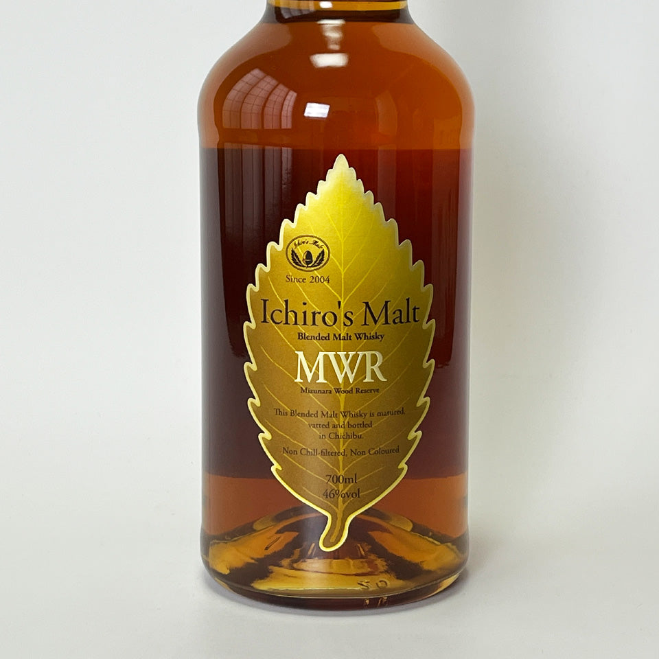 ウィスキー_国産／Ichiro's Malt（イチローズモルト）MWR ミズナラウッド・リザーブ