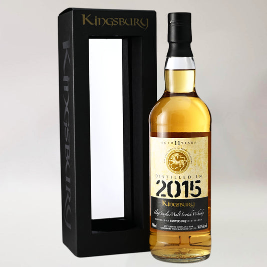 ウィスキー_アイラ／Kingsbury Bowmore（キングスバリー ボウモア カスク・ストレングス）11年 2015【正規輸入品】