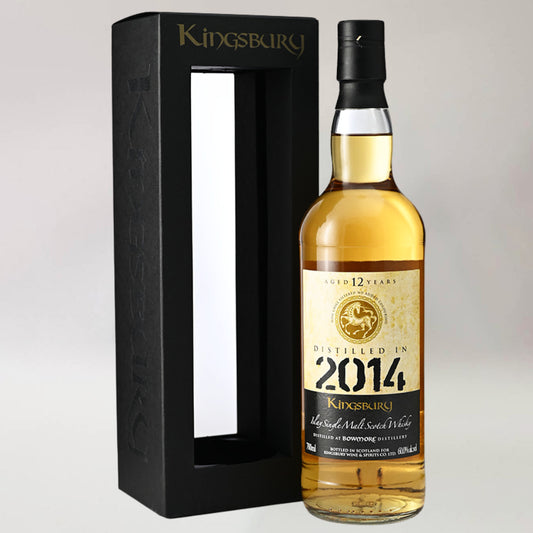 ウィスキー_アイラ／Kingsbury Bowmore（キングスバリー ボウモア カスク・ストレングス）12年 2014【正規輸入品】