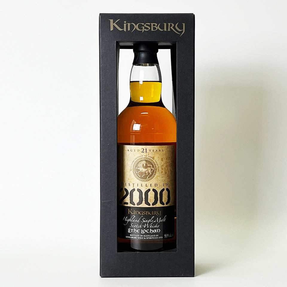 Highland Whisky / Kingsbury Highland Single Malt Lithe Lochan Cask Strength (21 Years Old, 2000) [Official Import]