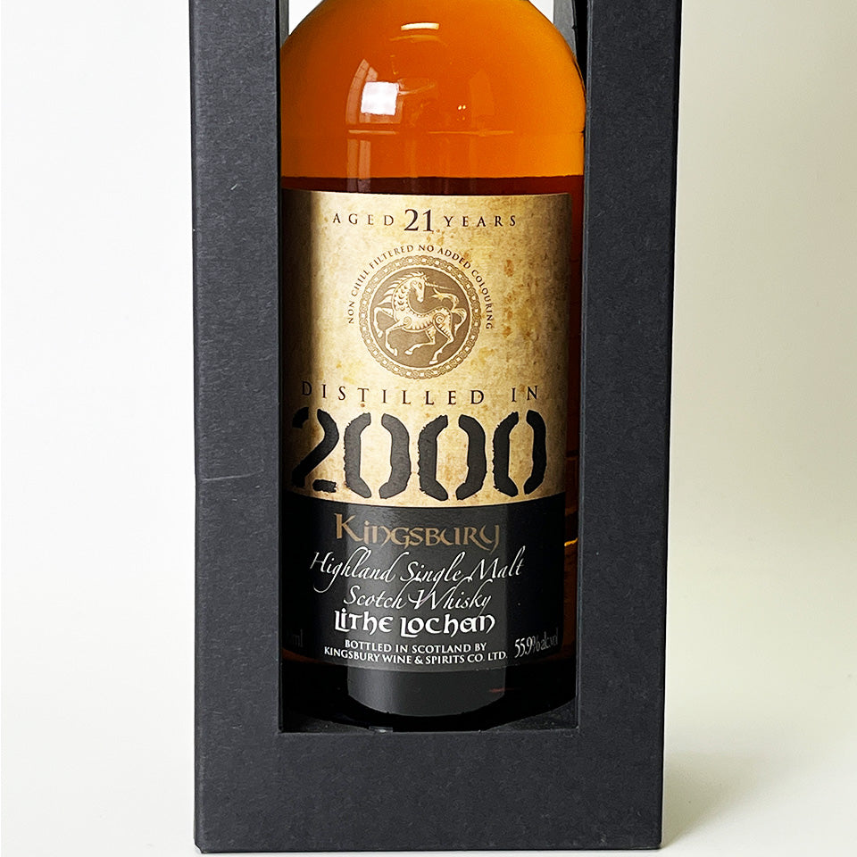 Highland Whisky / Kingsbury Highland Single Malt Lithe Lochan Cask Strength (21 Years Old, 2000) [Official Import]