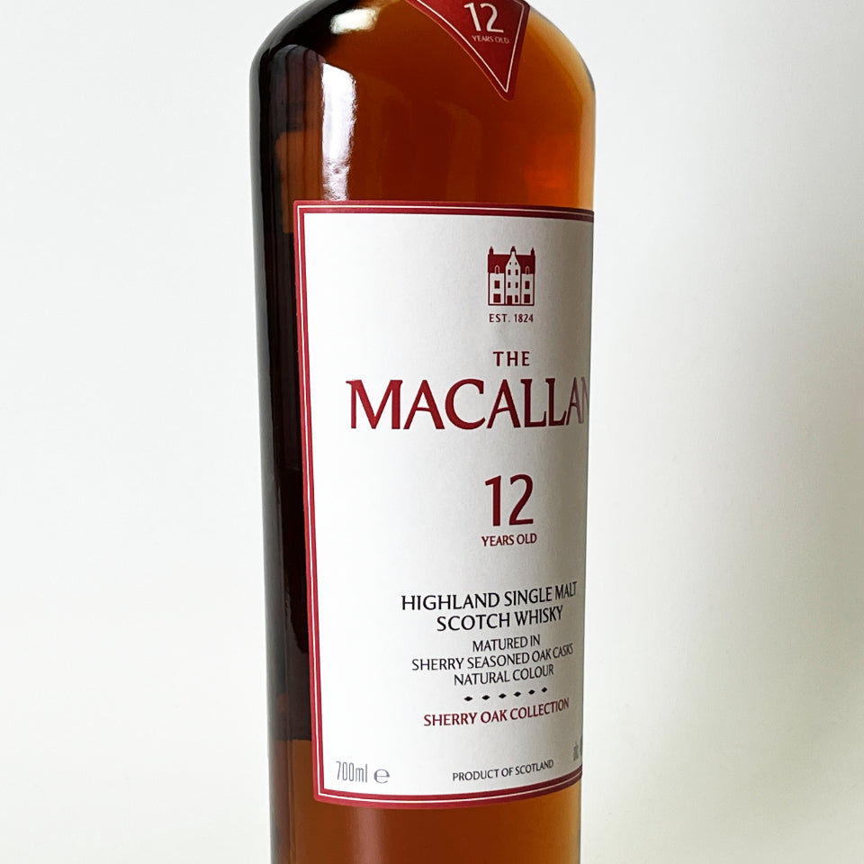 ウィスキー_スペイサイド／THE MACALLAN SHERRY OAK COLLECTION（ザ・マッカラン シェリー・オーク・コレクション）12年【正規輸入品】