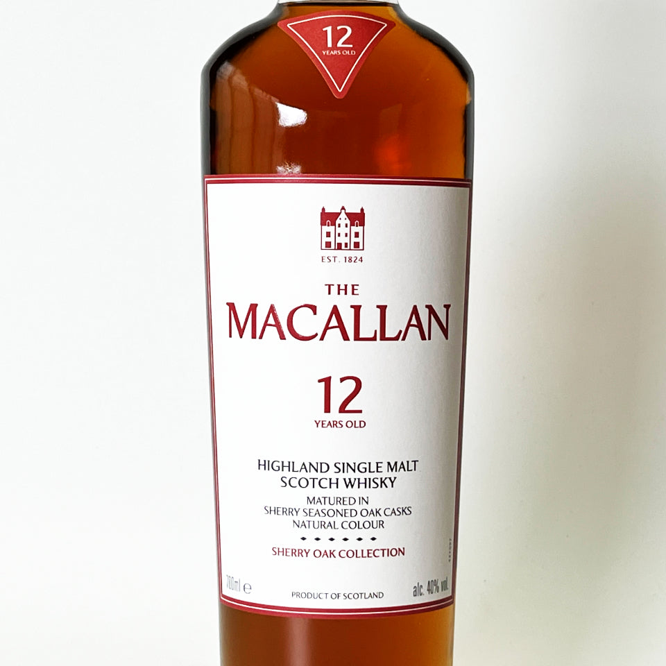ウィスキー_スペイサイド／THE MACALLAN SHERRY OAK COLLECTION（ザ・マッカラン シェリー・オーク・コレクション）12年【正規輸入品】