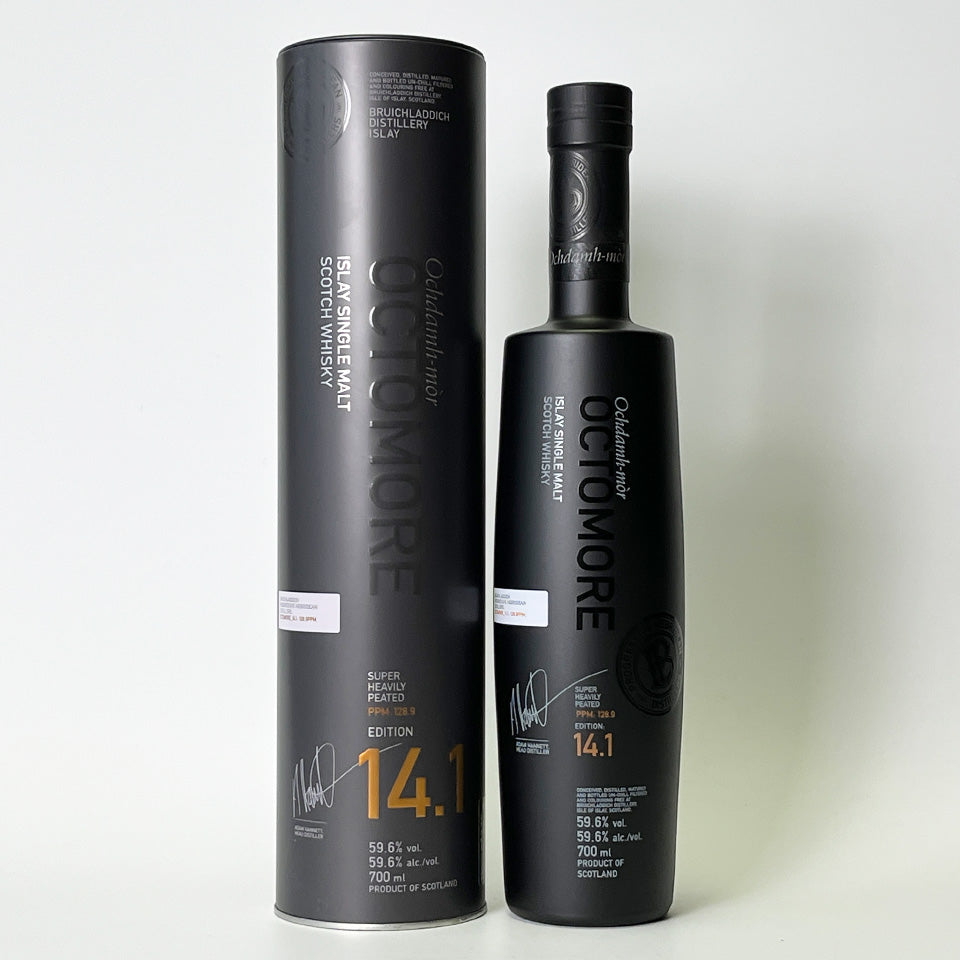 ウィスキー_アイラ／OCTOMORE 14.1 BRUICHLADDICH SCOTISH BARLEY（オクトモア 14.1 ブルックラディ スコティッシュ・バーレイ）【正規輸入品】