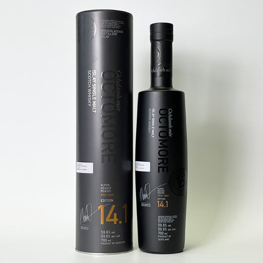 ウィスキー_アイラ／OCTOMORE 14.1 BRUICHLADDICH SCOTISH BARLEY（オクトモア 14.1 ブルックラディ スコティッシュ・バーレイ）【正規輸入品】
