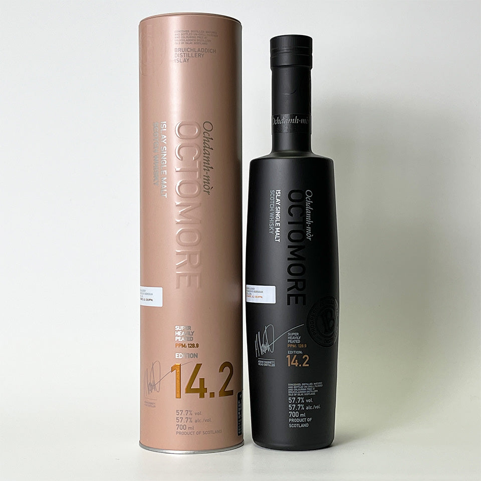 ウィスキー_アイラ／OCTOMORE 14.2 BRUICHLADDICH EUROPEAN CASK（オクトモア 14.2 ブルックラディ ヨーロピアン・カスク）【正規輸入品】