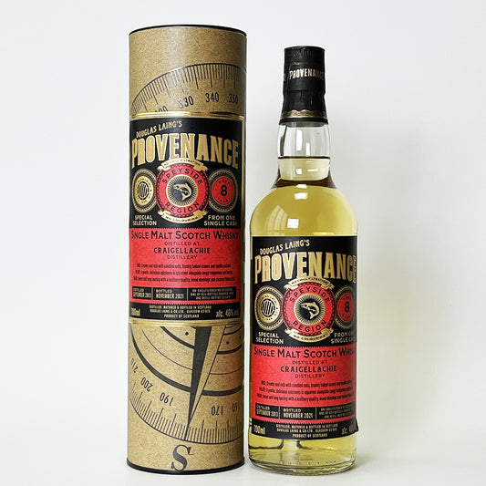 Speyside Whisky / PROVENANCE CRAIGELLACHIE SINGLE CASK 8 Year Old 2013 [Official Import]