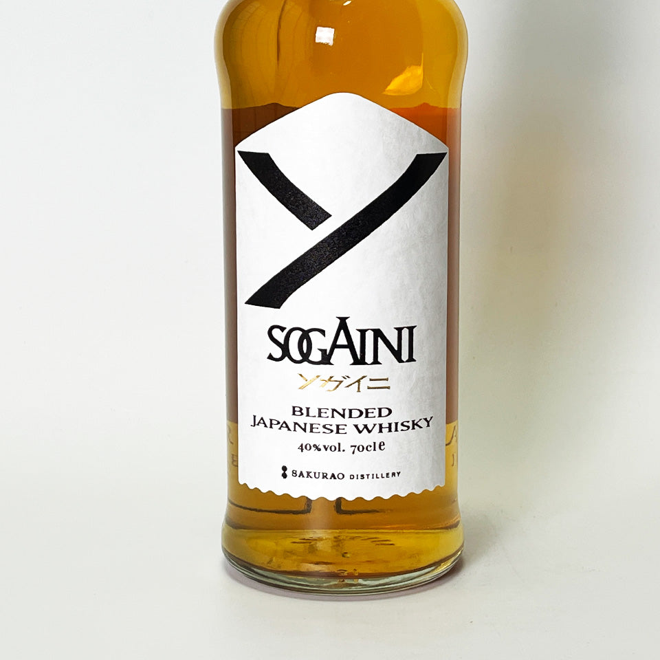 ウィスキー_国産／ソガイニ SOGAINI BLENDED JAPANESE WHISKY