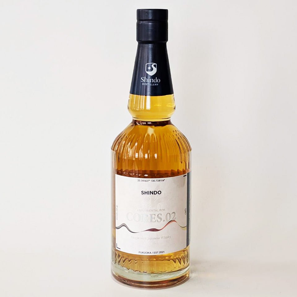 ウィスキー_国産／新道蒸留所 SHINDO EXPERIMENTAL FOR CORES 02 _ピーテッド・タイプ
