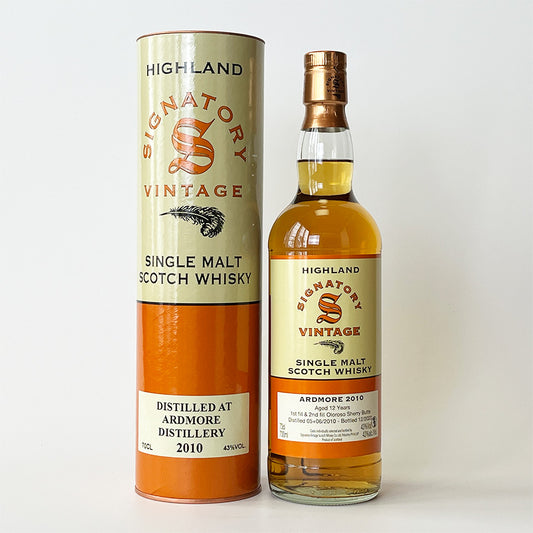 Highland Whisky / SIGNATORY VINTAGE ARDMORE 12 Year Old 2010 [Official Import]