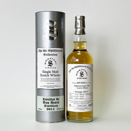 Highland Whisky / SIGNATORY VINTAGE Un-Chillfiltered Collection BEN NEVIS 8 Year Old 2014 [Official Import]