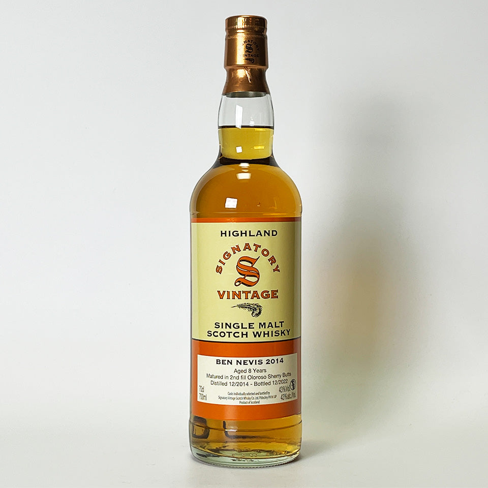 Highland Whisky / SIGNATORY VINTAGE BEN NEVIS 8 Year Old 2014 [Official Import]