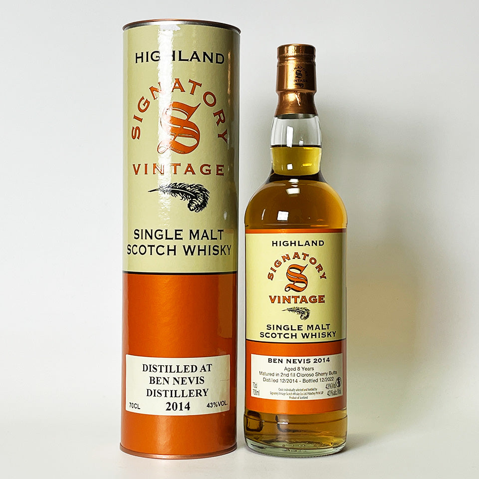 Highland Whisky / SIGNATORY VINTAGE BEN NEVIS 8 Year Old 2014 [Official Import]
