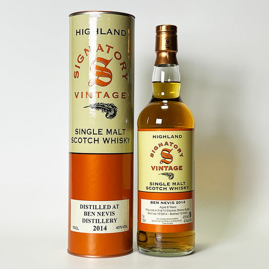 Highland Whisky / SIGNATORY VINTAGE BEN NEVIS 8 Year Old 2014 [Official Import]