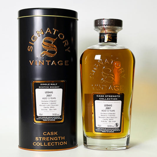 Whisky Islands / Signature Vintage Ledaig Cask Strength Collection 12 Year Old 2007 [Official Import]