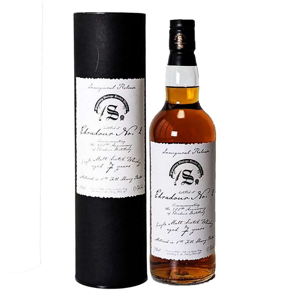 ウィスキー_ハイランド／SIGNATORY VINTAGE EDRADOUR No.2 INAUGURAL RELEASE（シグナトリー・ヴィンテージ エドラダワー 第2蒸留所・初回リリース）創業200周年記念 7年 2018【正規輸入品】