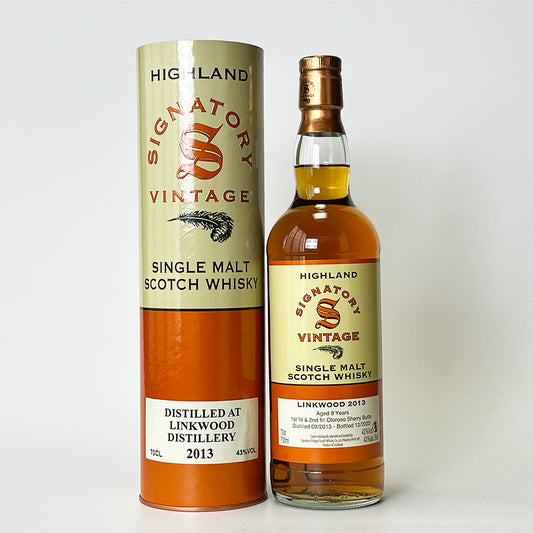 Speyside Whisky / SIGNATORY VINTAGE LINKWOOD 9 Year Old 2013 [Official Import]