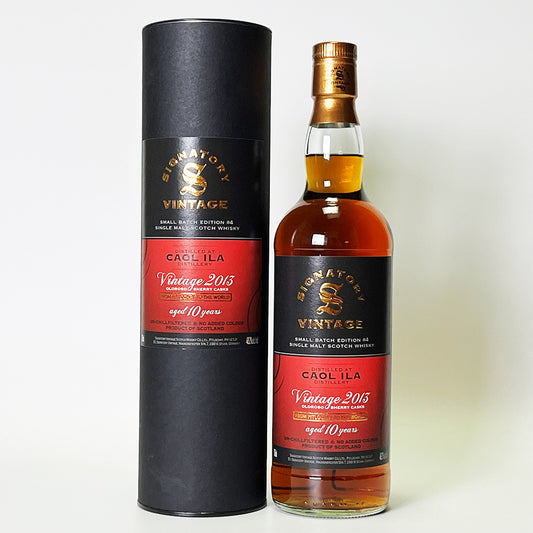 Islay Whisky / SIGNATORY VINTAGE SMALL BATCH EDITION CAOL ILA (Signature Vintage Caol Ila Small Batch Edition) 10 Year Old 2013 [Official Import]