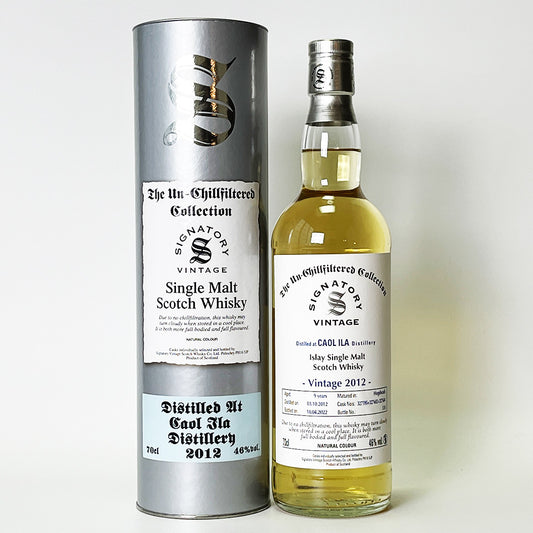 Islay Whisky / SIGNATORY VINTAGE Un-Chillfiltered Collection CAOL ILA (Signatory Vintage Un-Chillfiltered Collection) 9 Year Old 2012 [Official Import]