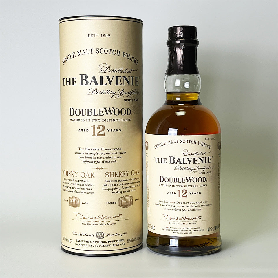 モルト・ウィスキー／THE BALVENIE 12YEARS DOUBLE WOOD（バルヴェニー 12年 ダブルウッド）【正規輸入品】