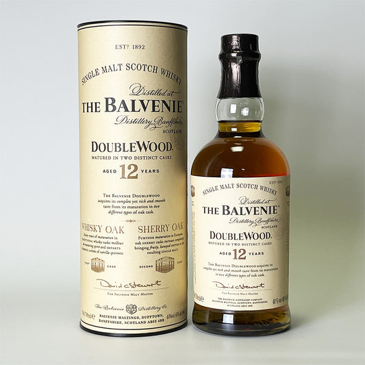 モルト・ウィスキー／THE BALVENIE 12YEARS DOUBLE WOOD（バルヴェニー 12年 ダブルウッド）【正規輸入品】