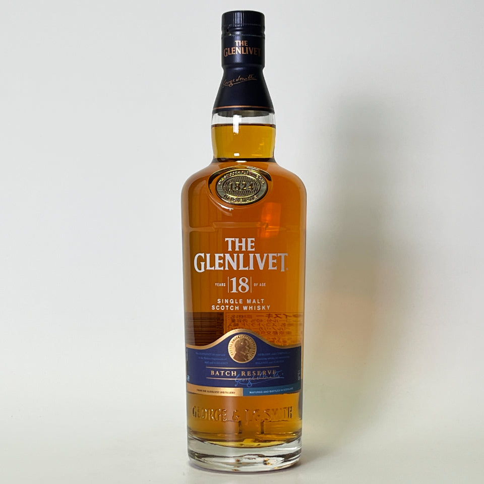 ウィスキー_スペイサイド／THE GLENLIVET（ザ・グレンリベット）18年【正規輸入品】