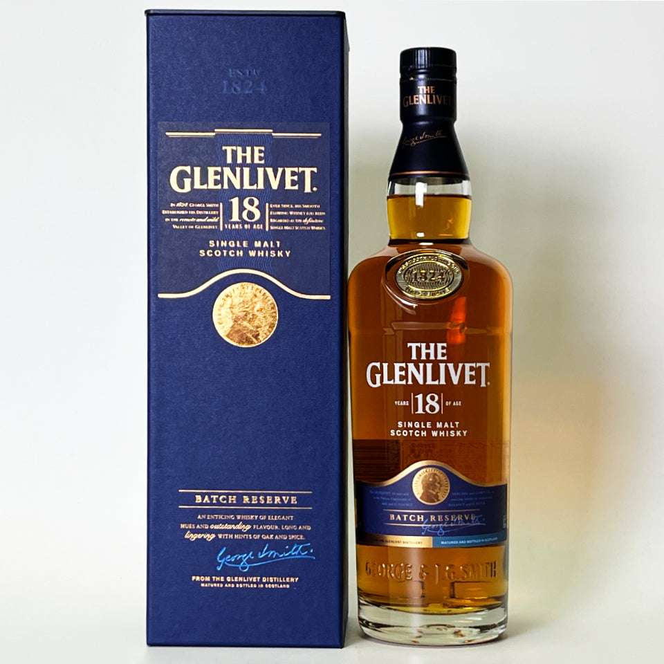 ウィスキー_スペイサイド／THE GLENLIVET（ザ・グレンリベット）18年【正規輸入品】