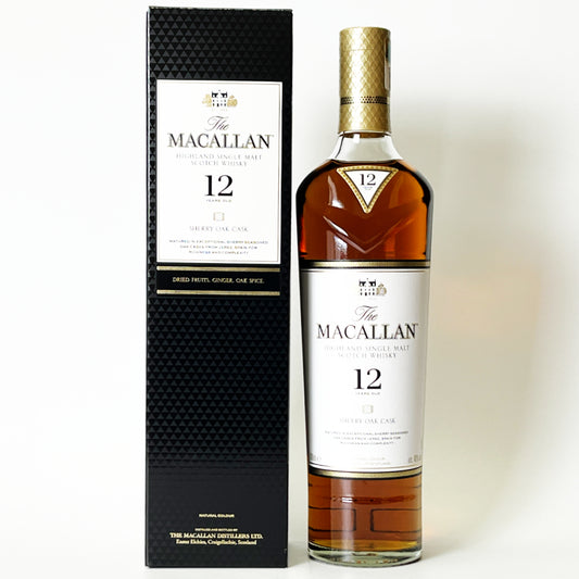 ウィスキー_スペイサイド／THE MACALLAN SHERRY OAK CASK（ザ・マッカラン シェリー・オーク・カスク）12年【正規輸入品】