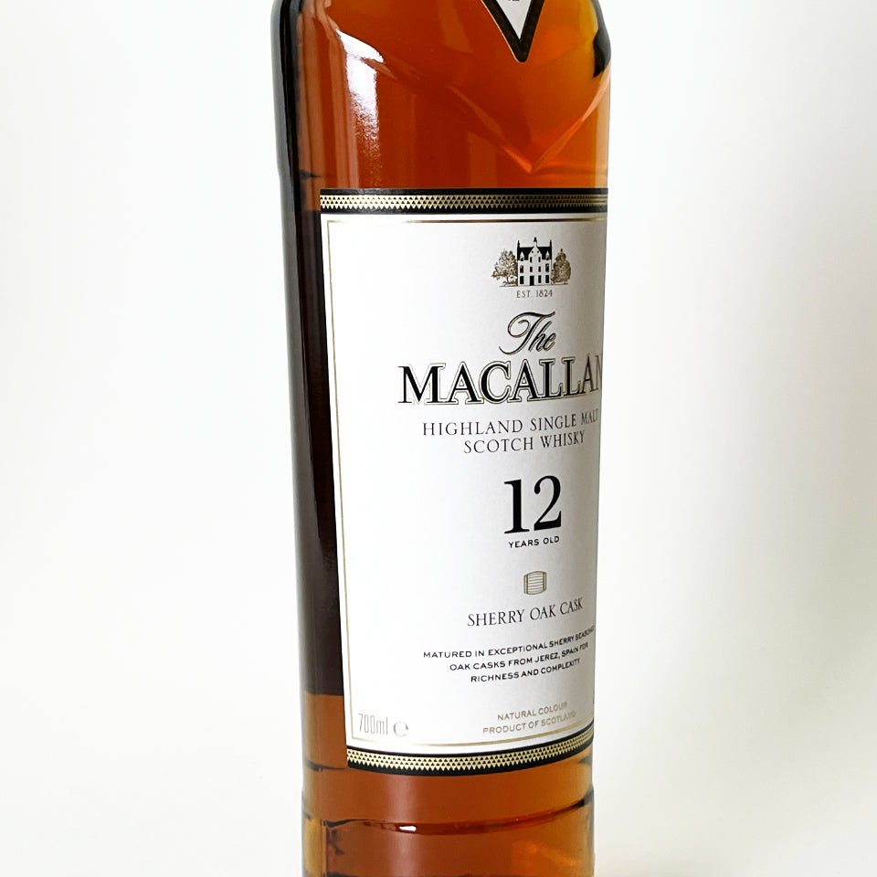 ウィスキー_スペイサイド／THE MACALLAN SHERRY OAK CASK（ザ・マッカラン シェリー・オーク・カスク）12年【正規輸入品】